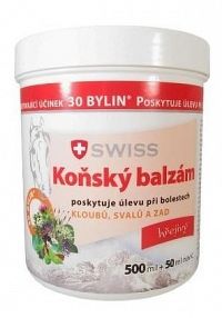 KONSKÝ BALZAM SWISS hrejivý 500+50 ml zadarmo