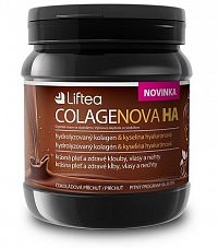 LIFTEA COLAGENOVA HA prášok na prípravu nápoja, čokoládová príchuť 1x390 g