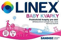 LINEX baby kvapky gtt 1x8 ml