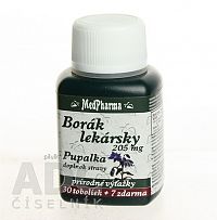 MedPharma BORÁK LEKARSKY 205 mg + PUPALKA cps 30+7 zadarmo