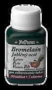 MedPharma BROMELAIN 300 mg + JABL.OCOT + LECITIN tbl 30+7 zadarmo