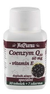 MedPharma KOENZÝM Q10 60 mg + Vitamín E cps 30+7 zadarmo