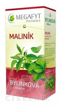 MEGAFYT Bylinková lekáreň OSTRUŽINA MALINOVÁ bylinný čaj 20x1 5 g