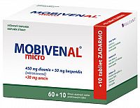 MOBIVENAL micro tbl flm 60+10 zadarmo