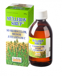 MÜLLEROV SIRUP SO SKOROCELOM A VIT. C 1x320 g