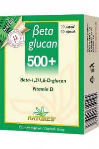 NATURES Betaglucan 500+ cps 1x30 ks
