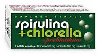 NATURVITA SPIRULINA + CHLORELLA + inulín tbl 1x90 ks