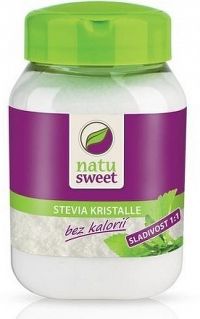 NATUSWEET STEVIA KRISTALLE 1:1 sladidlo, práškové 1x400 g