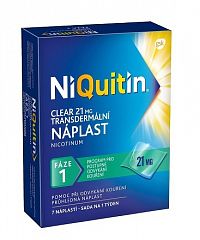 NiQuitin Clear 21 mg emp tdm 1x7 ks