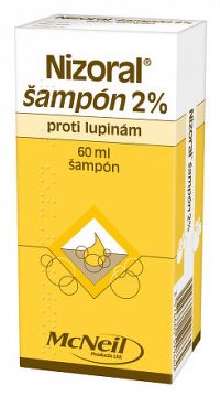 Nizoral šampón 2% shp 1x60 ml