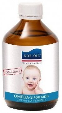 NOR-OIL Omega 3 Panenský lososový olej NATURAL 1x300 ml