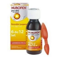 NUROFEN pre deti 4% jahoda sus por 4,0 g 1x100 ml