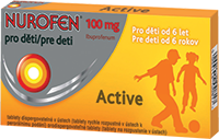 NUROFEN pre deti čapíky 60 mg sup 1x10 ks