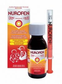 NUROFEN pre deti Jahoda sus por 1x100 ml
