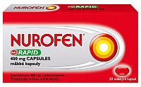 NUROFEN Rapid 400 mg Capsules cps mol 1x10 ks