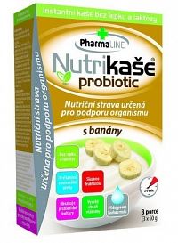 Nutrikaša probiotic - s banánom 3x60 g