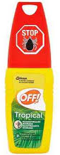 OFF! TROPICAL rozprašovač repelent 1x100 ml