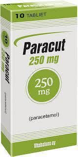 Paracut 250 mg tbl 1x10 ks