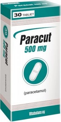 Paracut 500 mg tbl 1x30 ks