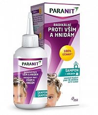PARANIT Radikálny proti všiam a hnidám šampón 100 ml + hrebeň, 1x1 set