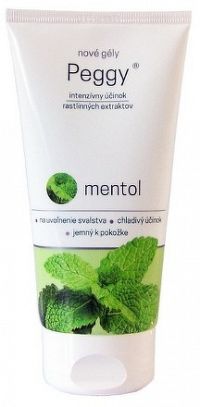 PEGGY nové gély mentol 1x170 g