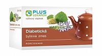 PLUS LEKÁREŇ Diabetická bylinná zmes porciovaná záparové vrecká 20x1 5 g