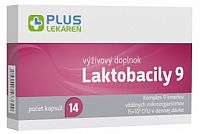 PLUS LEKÁREŇ Laktobacily 9 cps 1x14 ks