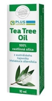 PLUS LEKÁREŇ Tea Tree Oil 100% rastlinná silica z čajovníka 1x10 ml