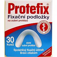 Protefix Fixačné podložky na dolnú zubnú protézu fixačná podložka 1x30 ks