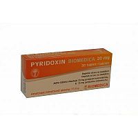 PYRIDOXIN BIOMEDICA 20 mg tbl 3x10 ks