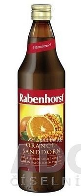 Rabenhorst Pomarančovo-rakytníkový nektár 1x750 ml