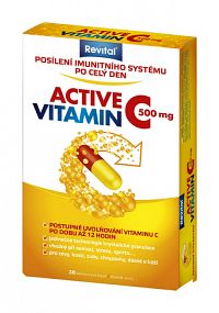 Revital ACTIVE VITAMIN C 500 mg cps 1x30 ks