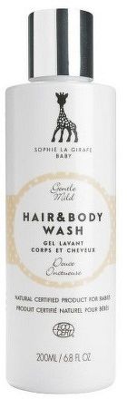 Sophie la girafe Baby Hair & Body Wash, 200 ml