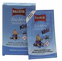 Sting-Free KIDS BALLISTOL telové mlieko vo vrecúškach 1x10 ks
