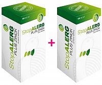 StopALERG PLUS ZINOK žuvacie tablety 2x60 ks