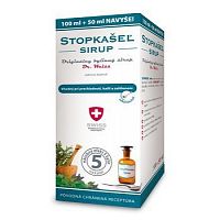 STOPKAŠEĽ SIRUP pre deti - Dr.Weiss 100+50 ml navyše
