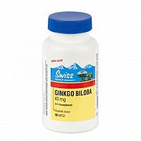 SWISS GINKGO BILOBA 40 mg cps 1x60 ks