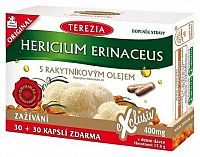 TEREZIA HERICIUM ERINACEUS S RAKYTNÍKOVÝM OLEJOM cps 30+30 zadarmo