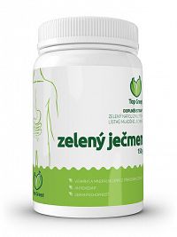 Top Green Zelený jačmeň sušené listy prášok na prípravu nápoja 1x150 g