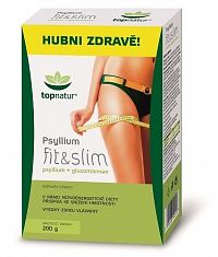 topnatur PSYLLIUM fit & slim krabica prášok, 1x200 g