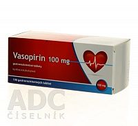 Vasopirin 100 mg tbl ent 1x100 ks