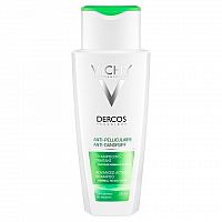 VICHY DERCOS ANTI-PELLICULAIRE Šampón proti mastným lupinám normálne vlasy 1x200 ml