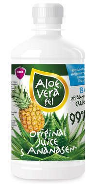 VIRDE ALOE VERA gél s ananásom šťava 1x500 ml