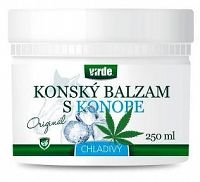 VIRDE KONSKÝ BALZAM S KONOPOU chladivý 1x250 ml