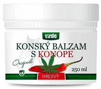 VIRDE KONSKÝ BALZAM S KONOPOU hrejivý 1x250 ml