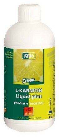 VIRDE L-KARNITIN Liquid plus chróm+inositol 1x500 ml