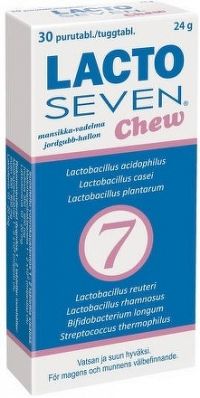 Vitabalans LACTOSEVEN Chew tbl mnd 1x30 ks