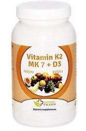 Vitamín K2 + MK7 + D3