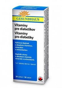Vitamíny pre diabetikov tbl 1x30 ks