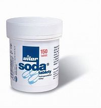 VITAR sóda tablety hydrogénuhličitan sodný, tbl 1x150 ks